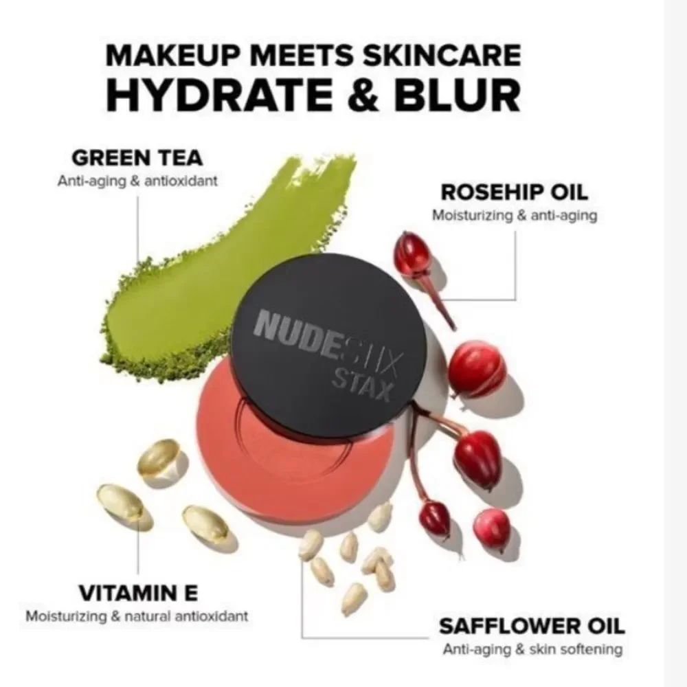🌻NUDESTIX Melon Sugar STAX All Over Color Blush Balm New FullSz